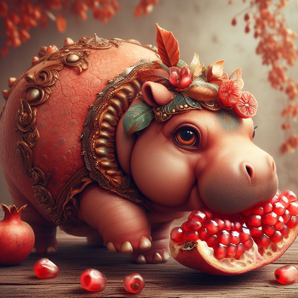 ippopotamo melograno