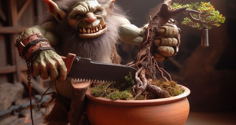 Addio bonsai