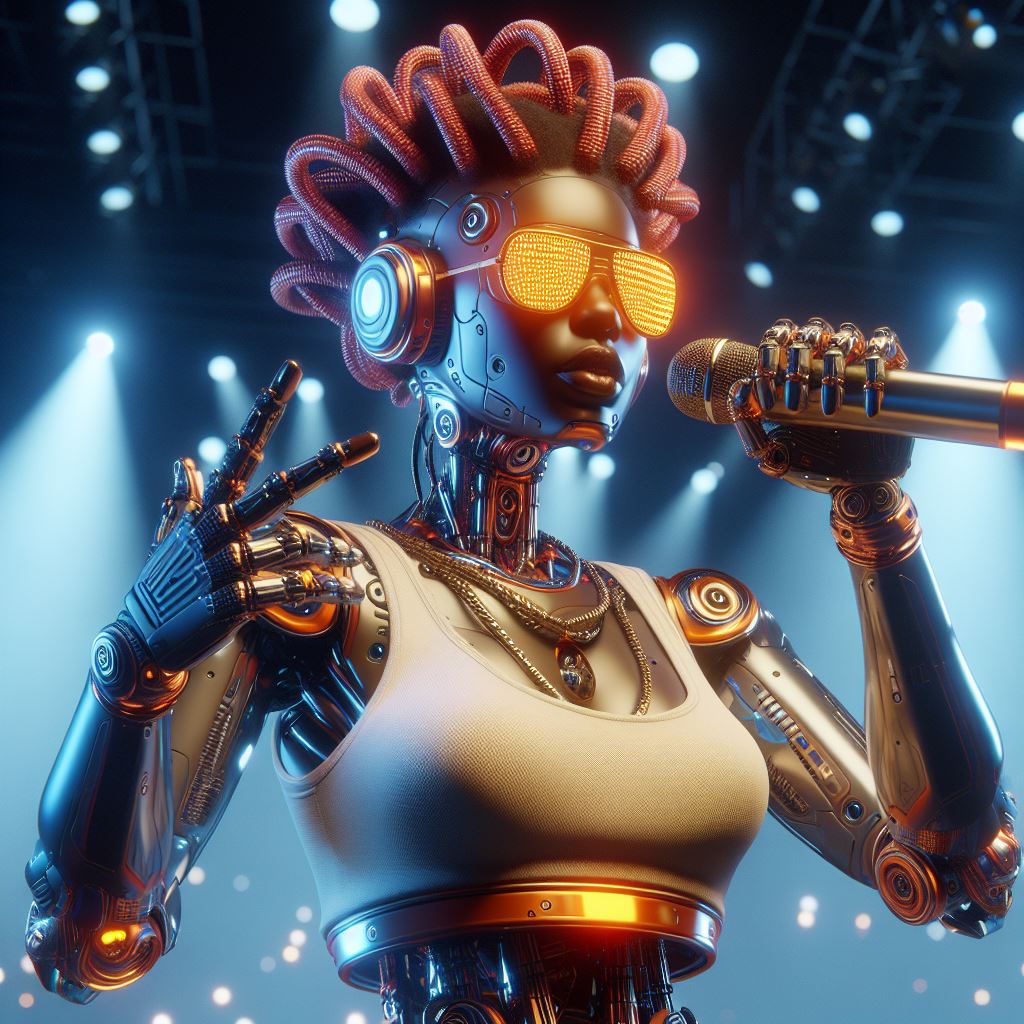 robot rapper