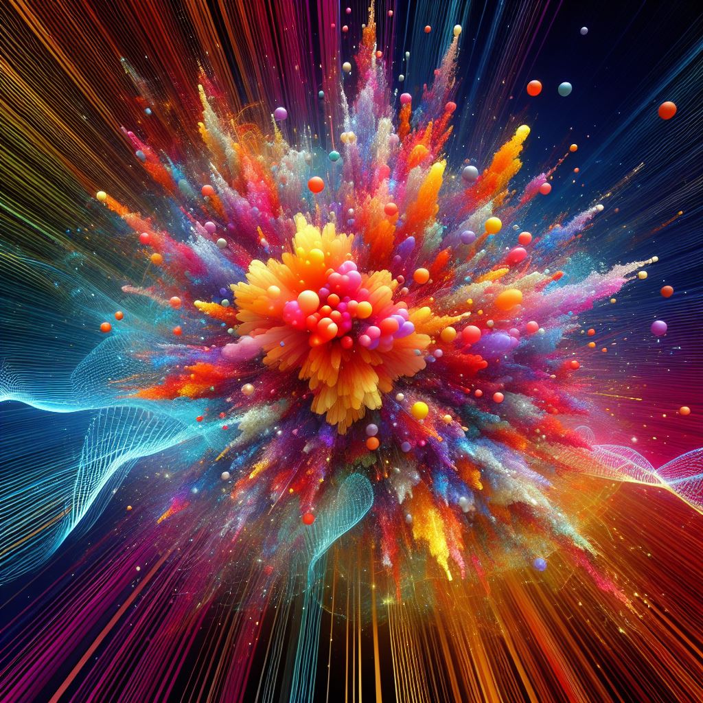 Big Bang arte digitale